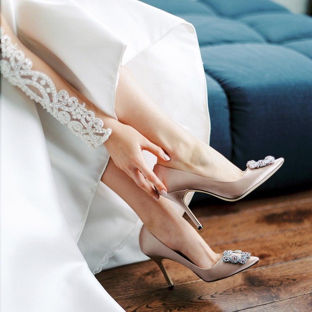 sapatos de noiva para casamento ao ar livre