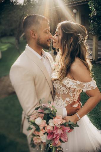 fotos de casamento logo após cerimônia