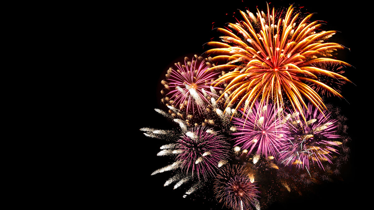 show de pirotecnia (fogos de artificio)