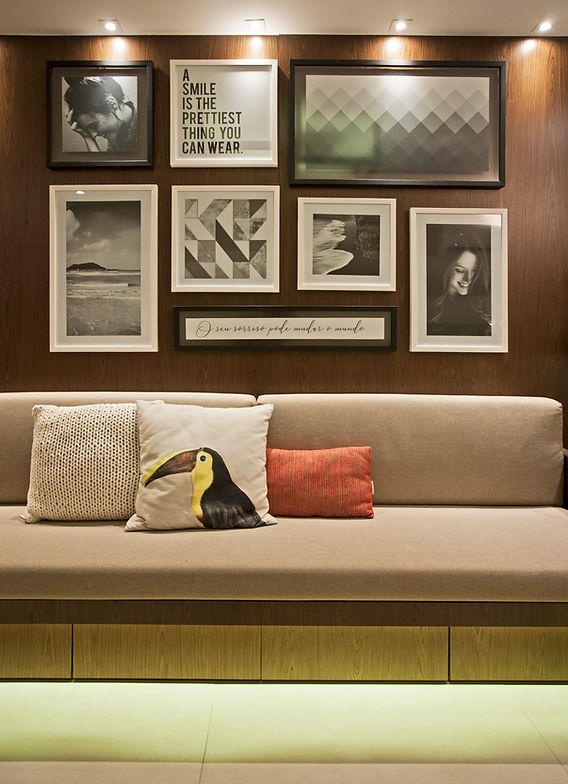 simetria e assimetria em design de interiores