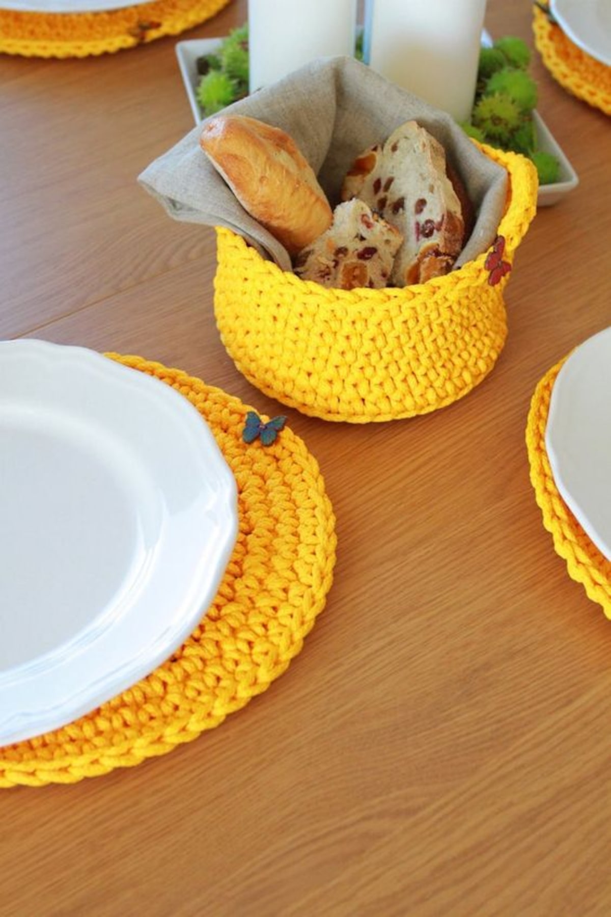 sousplat de crochê vs sousplat de papel qual o melhor