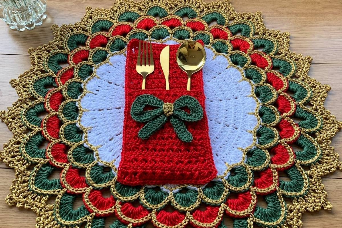 sousplat de crochê vs sousplat de papel qual o melhor