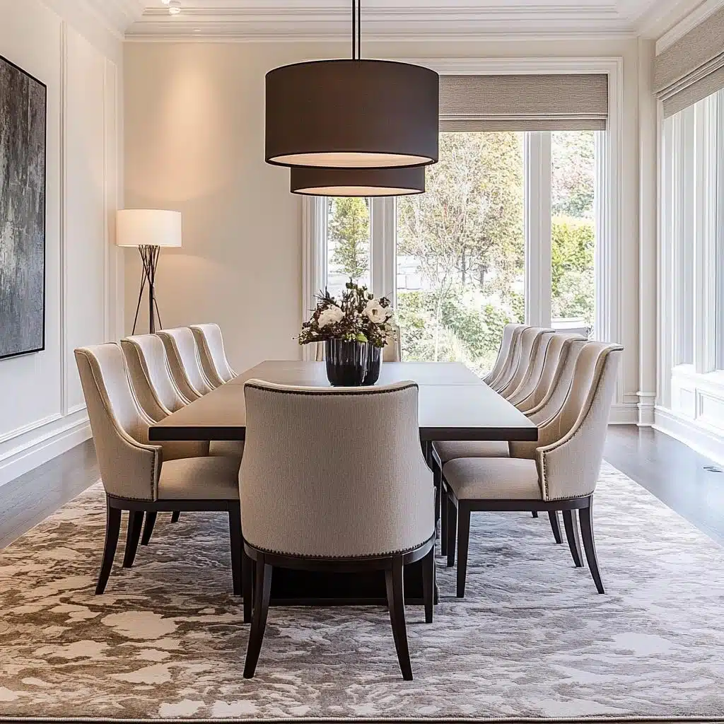 ideias de tapete para area do bolo decorada