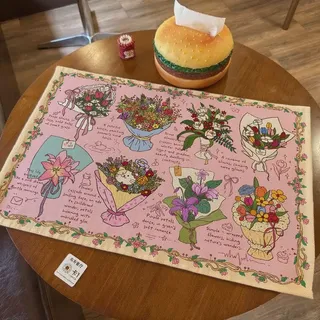 tapete para a area do bolo