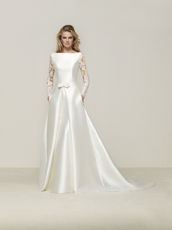 caimento de tecidos para vestido de noiva
