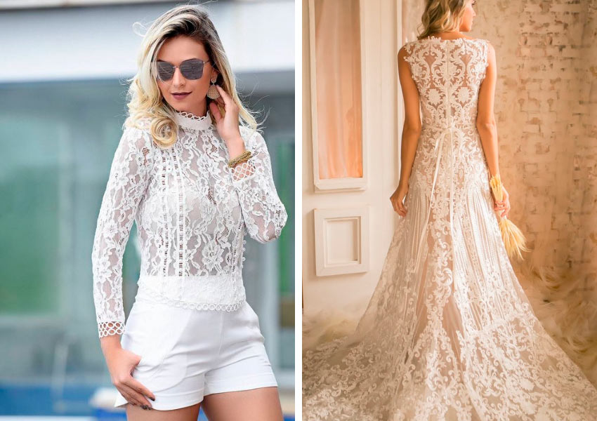 tipos de seda para vestido de noiva