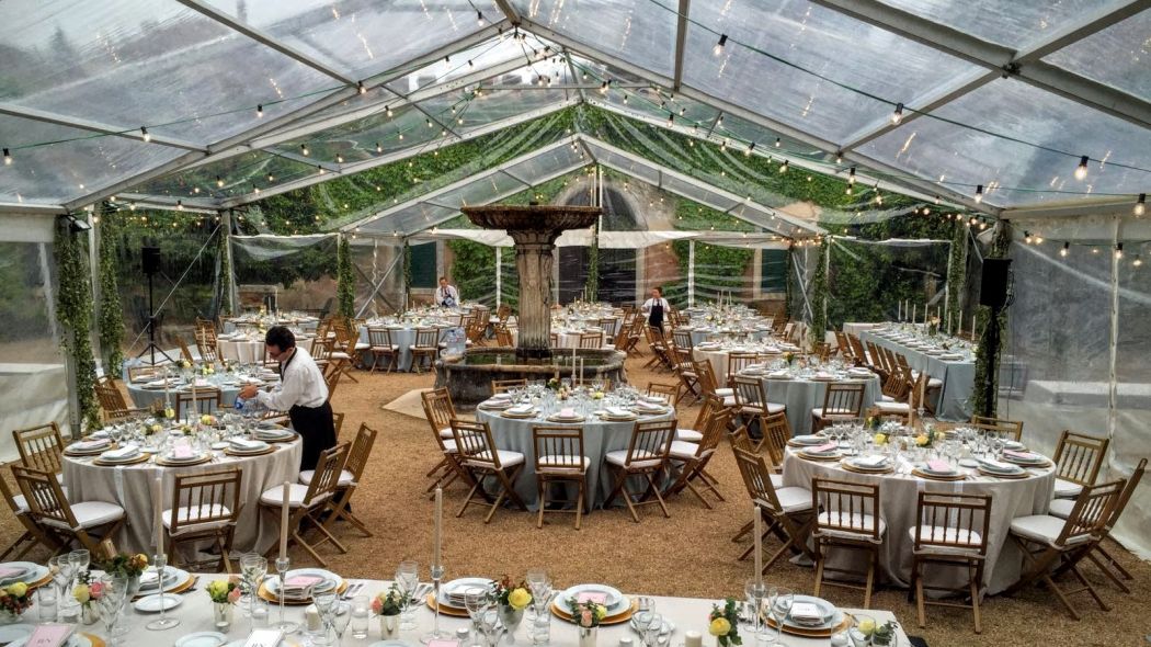 ideias de decoração de tendas para casamento