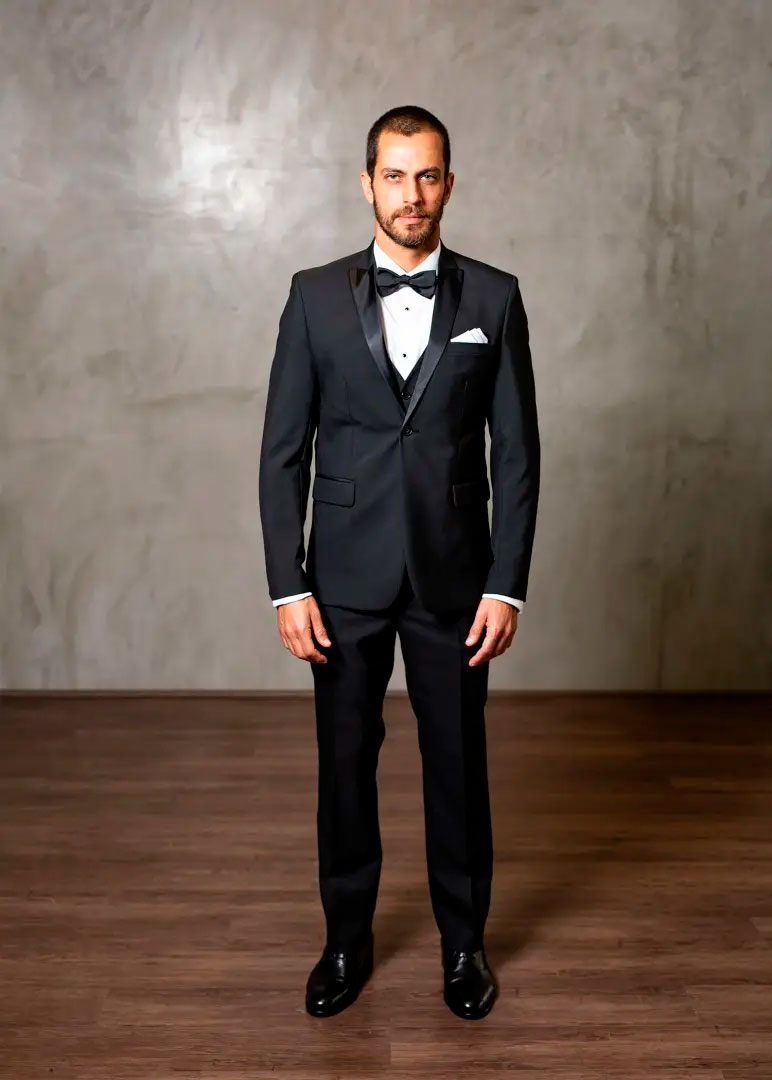 Desvendando o Terno Preto: Tendências e Etiqueta para o Noivo Moderno