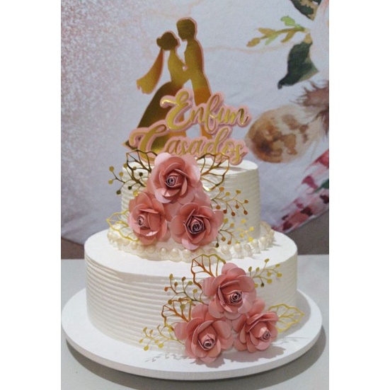 topo de bolo para casamento