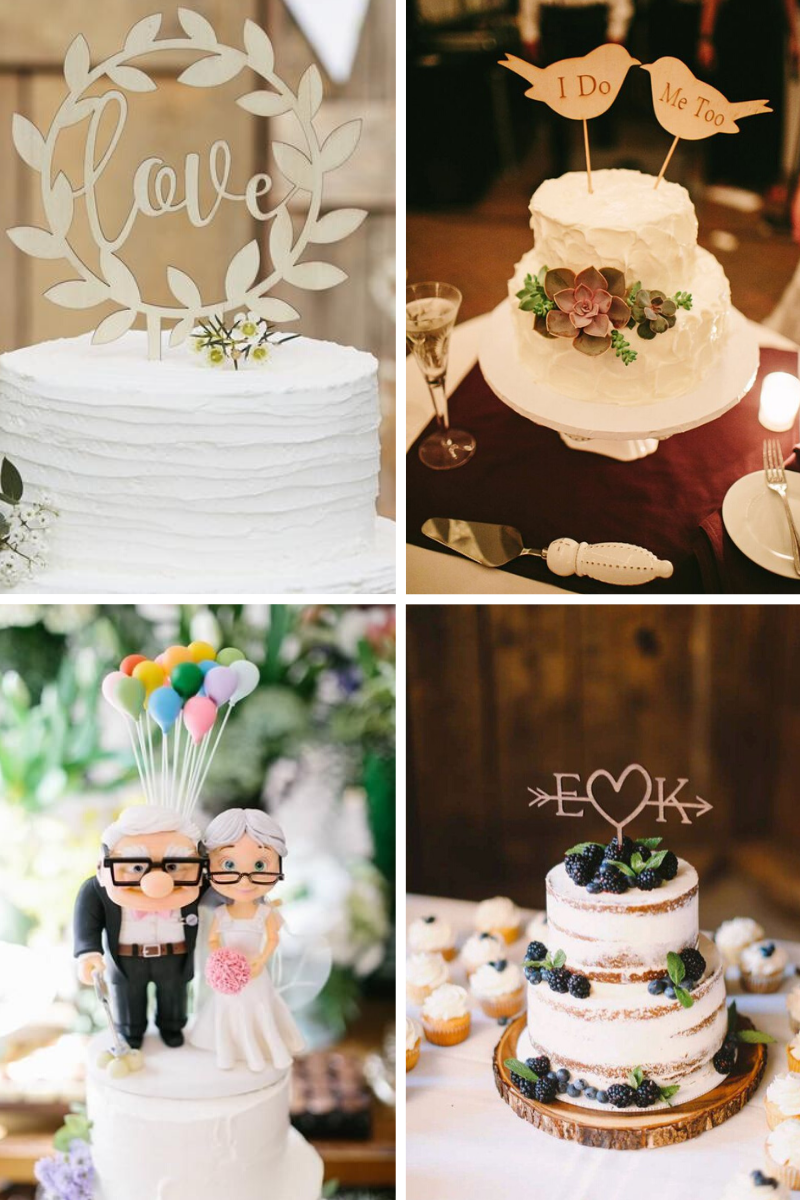 topo de bolo para casamento