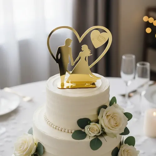 topo de bolo para casamento