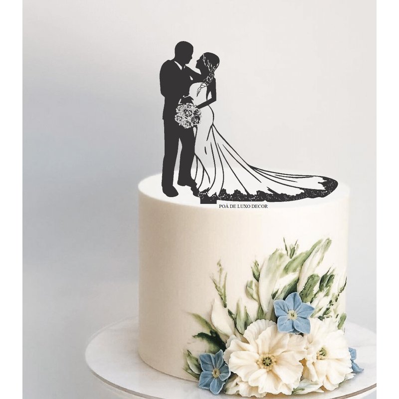 topo de bolo para casamento