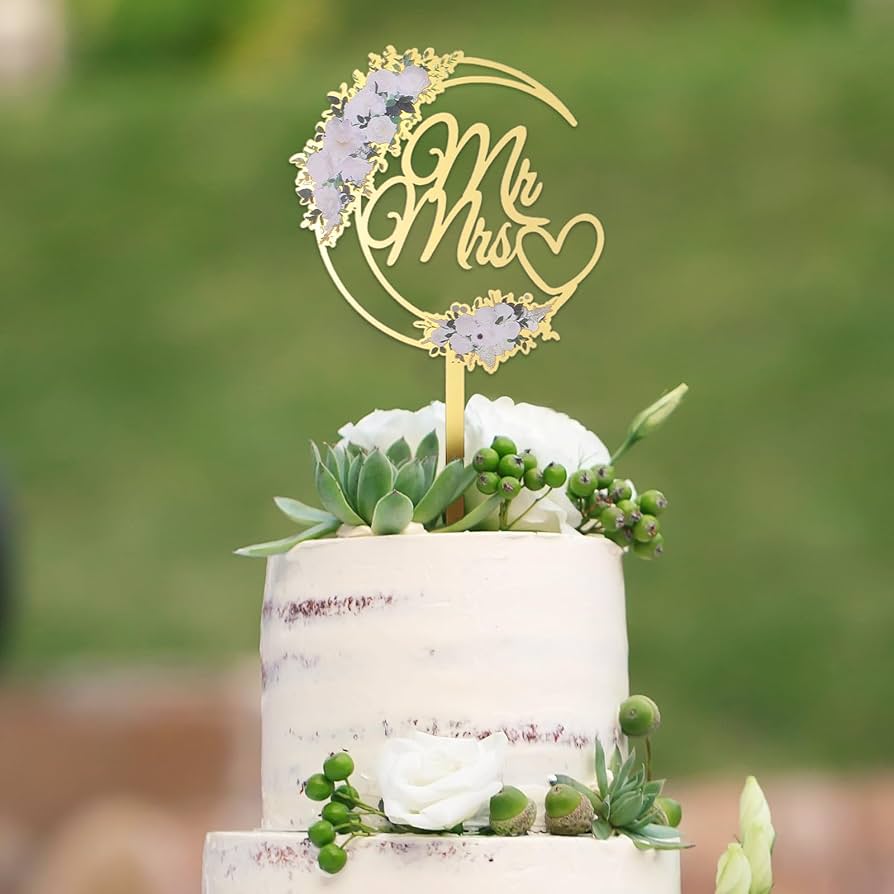 topo de bolo para casamento