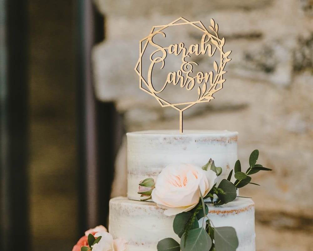 topo de bolo para casamento