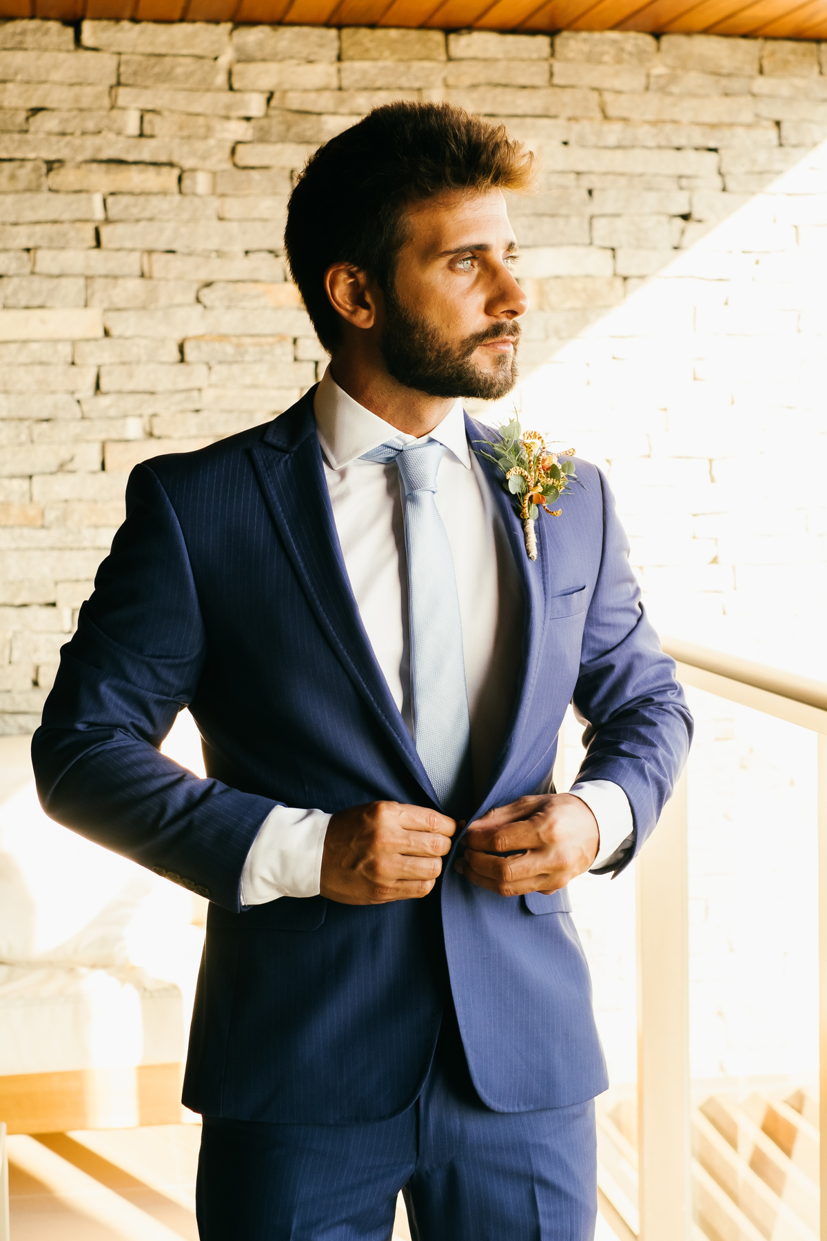 traje do noivo para casamento civil simples
