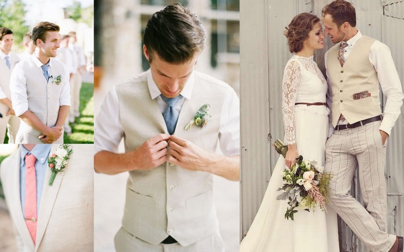 Casamento na Praia ou Campo: Adaptando o Terno para Noivos Baixos em Diferentes Cenários