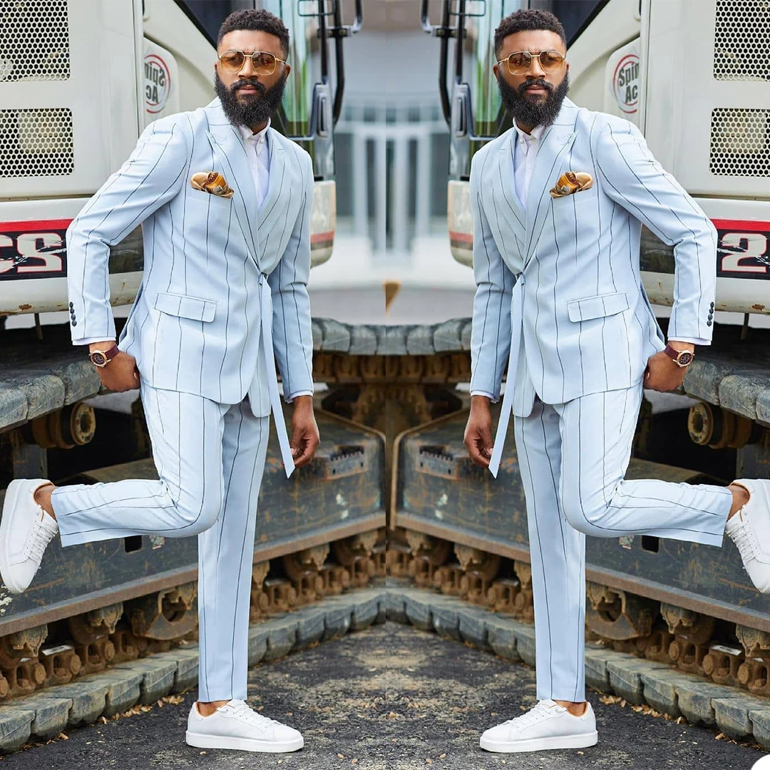 inspiração traje esporte fino masculino casamento