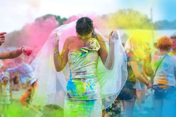 vestido de noiva na praia ensaio