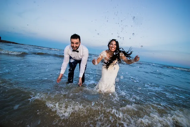 ideias para ensaio de casamento diferente