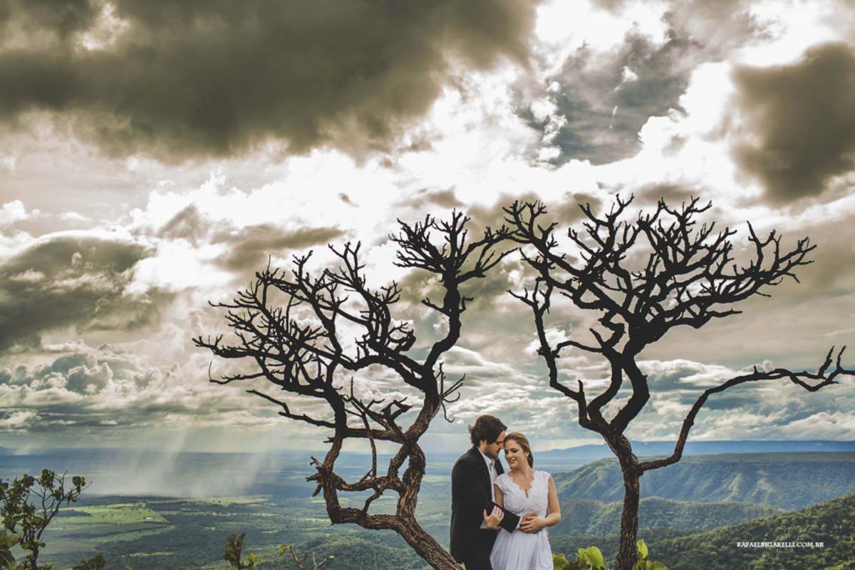 fotografia de casamento na natureza