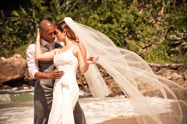 ensaio de casamento urbano