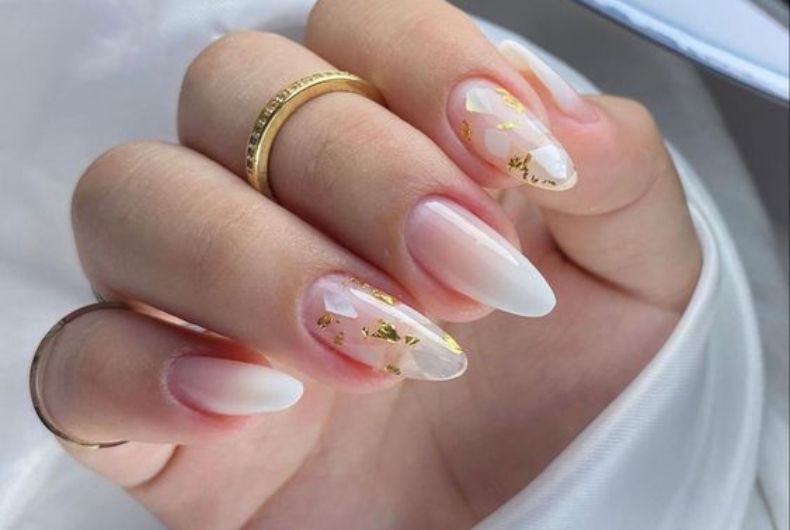 unhas para convidada de casamento