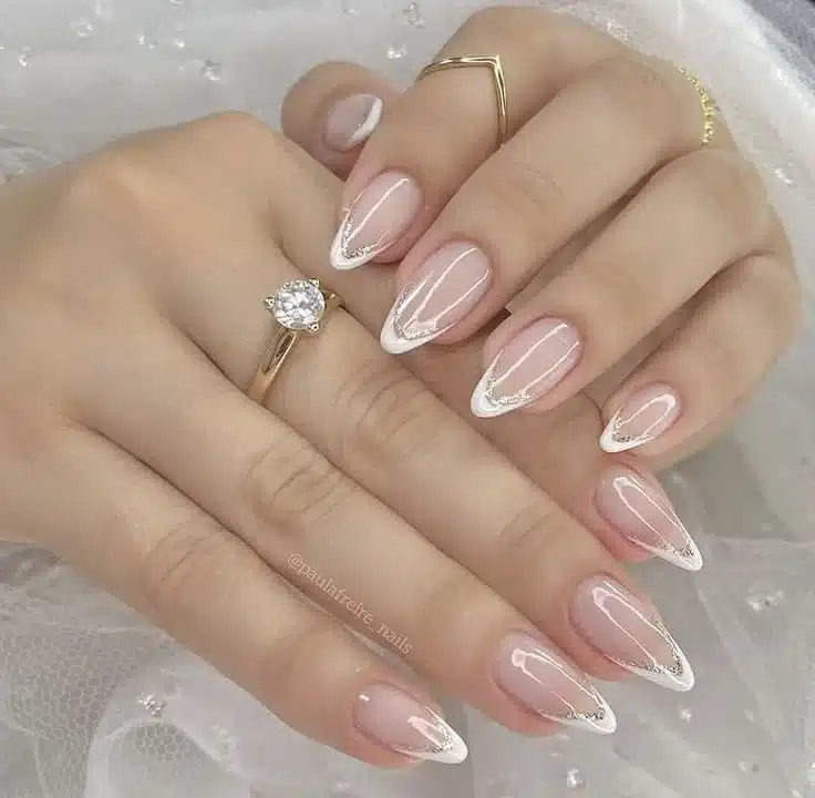 unhas longas para casamento
