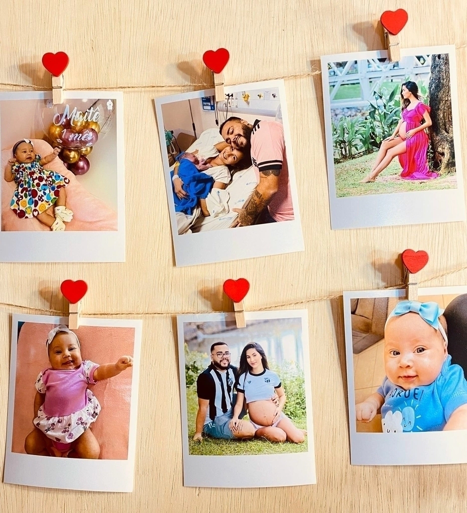 Como fazer varal de fotos