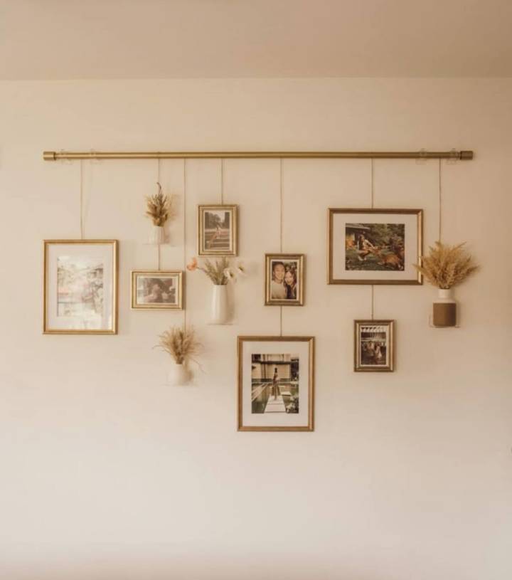 Varal de fotos DIY