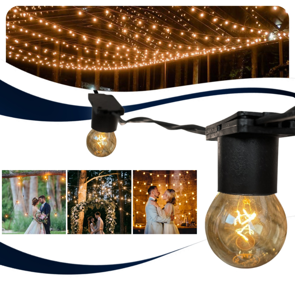 luzes de gazebo