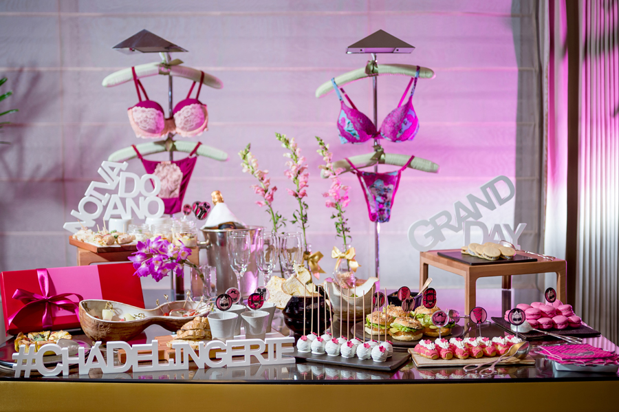 varal para cha de lingerie