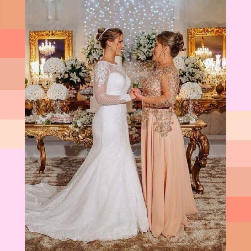 vestido de casamento para mãe da noiva