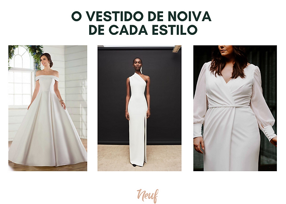 Vestido de noiva com foco em corte e forma