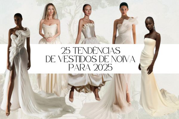 Vestido de noiva com foco em corte e forma