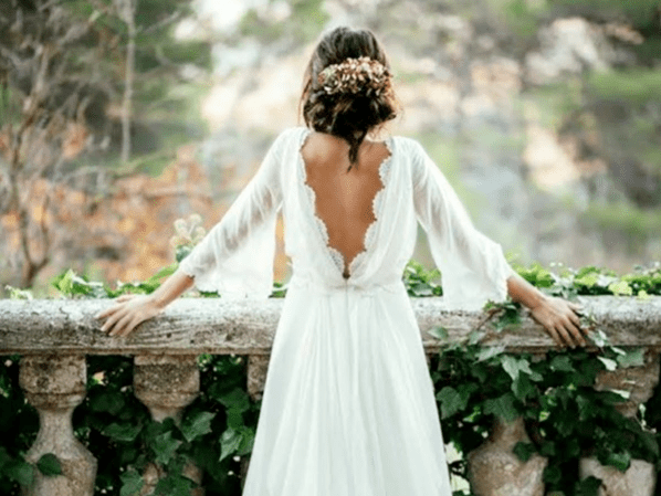 vestido de noiva boho chic praia
