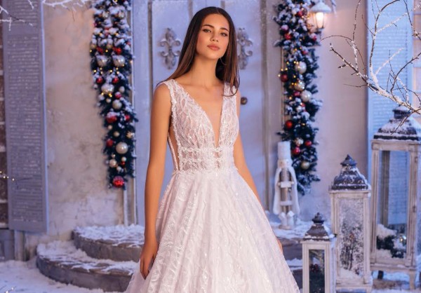 vestido de noiva branco gelo