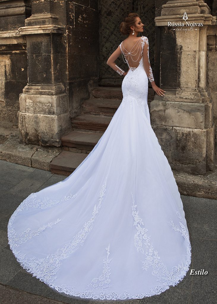 vestido de noiva cauda capela segunda casamento