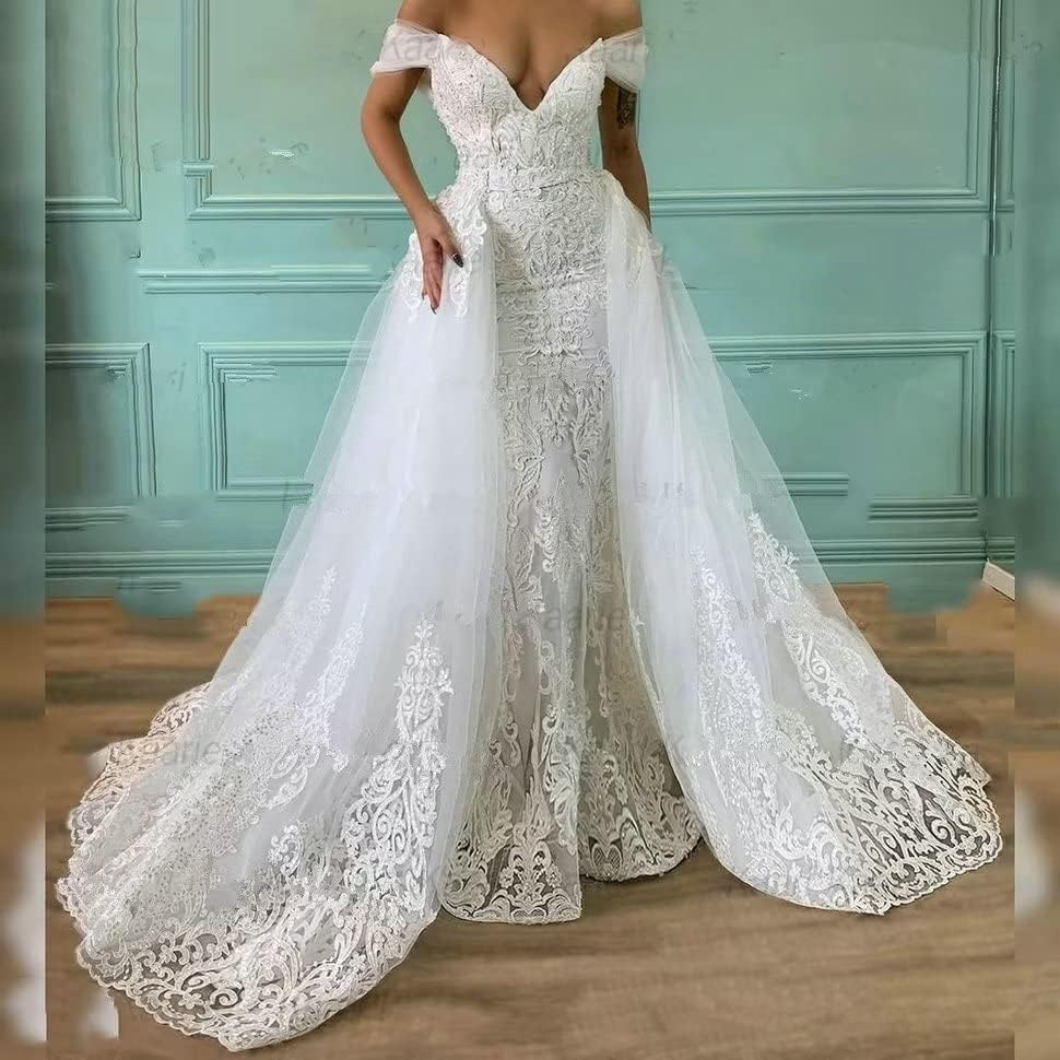 vestido de noiva cauda removível