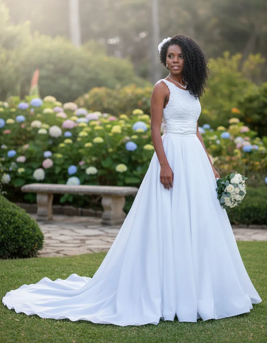 5 ideias de títulos:
1. Vestido de Noiva 2 em 1: A Versatilidade que Você Precisa no Grande Dia
2. Cauda Removível: Transforme seu Look de Noiva da Cerimônia para a Festa
3. Estilos de Vestidos de Noiva com Cauda Removível: Inspirações para Todos os Gostos
4. Conforto e Elegância: Descubra as Vantagens do Vestido de Noiva com Cauda Removível
5. Onde Comprar ou Alugar seu Vestido de Noiva com Cauda Removível: Guia Completo