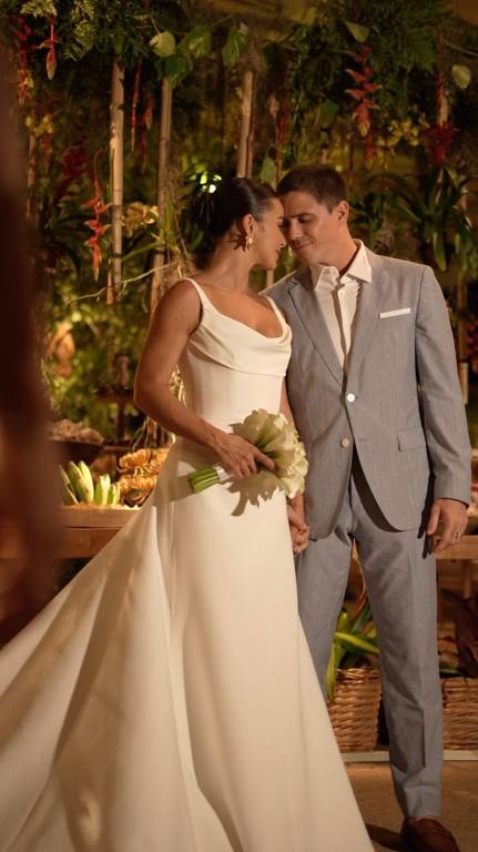 vestido de noiva curto celebridades