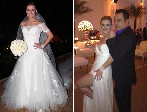 vestido de noiva Sabrina Sato