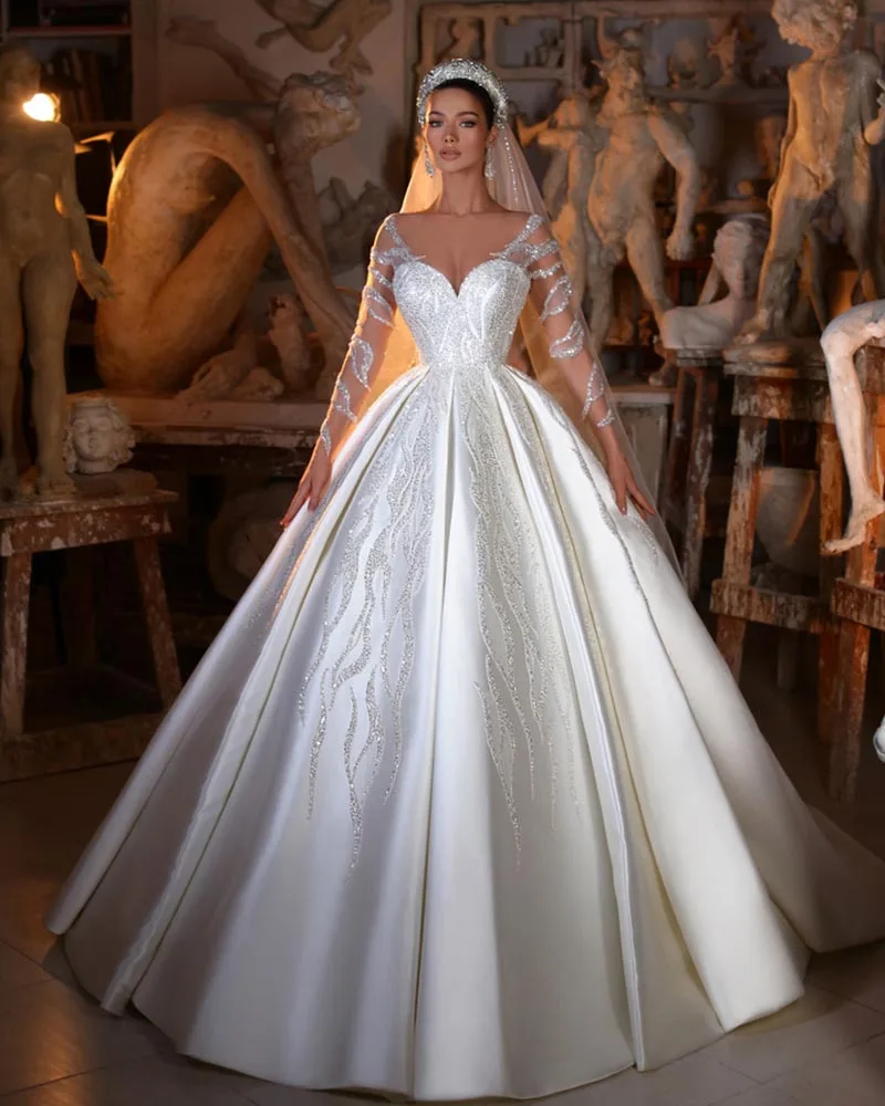 vestido de noiva cetim bucol