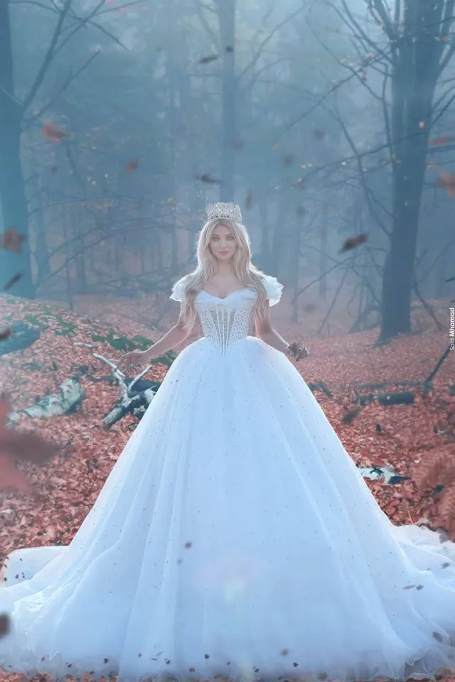 Tendências em Vestidos de Noiva Princesa: Inspirações Cinderela