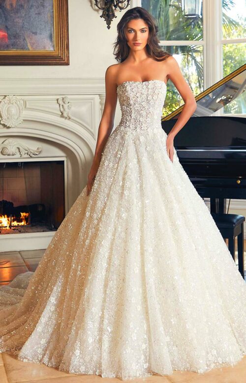 vestido de noiva com bordado boho