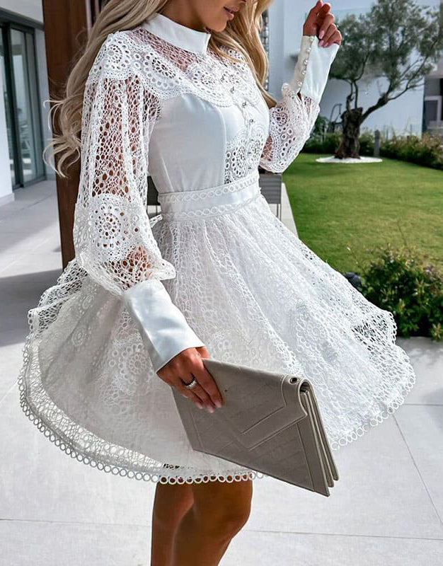vestido de noiva com bordado 3D