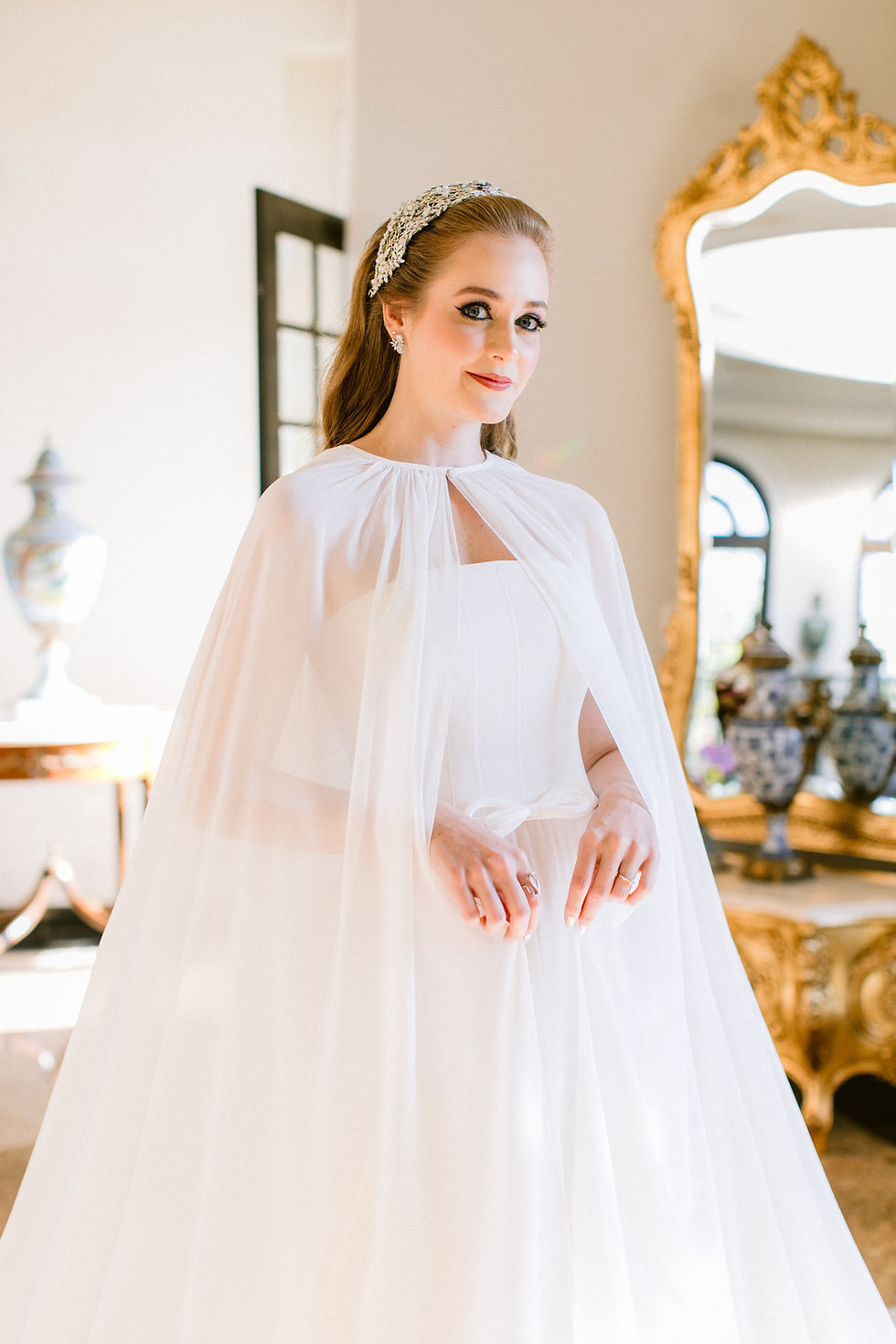vestido noiva capa longa versus véu tradicional qual melhor