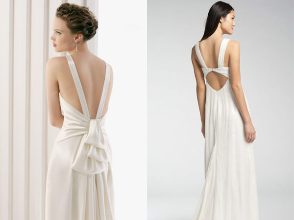 erros comuns ao escolher vestido de noiva com decote nas costas