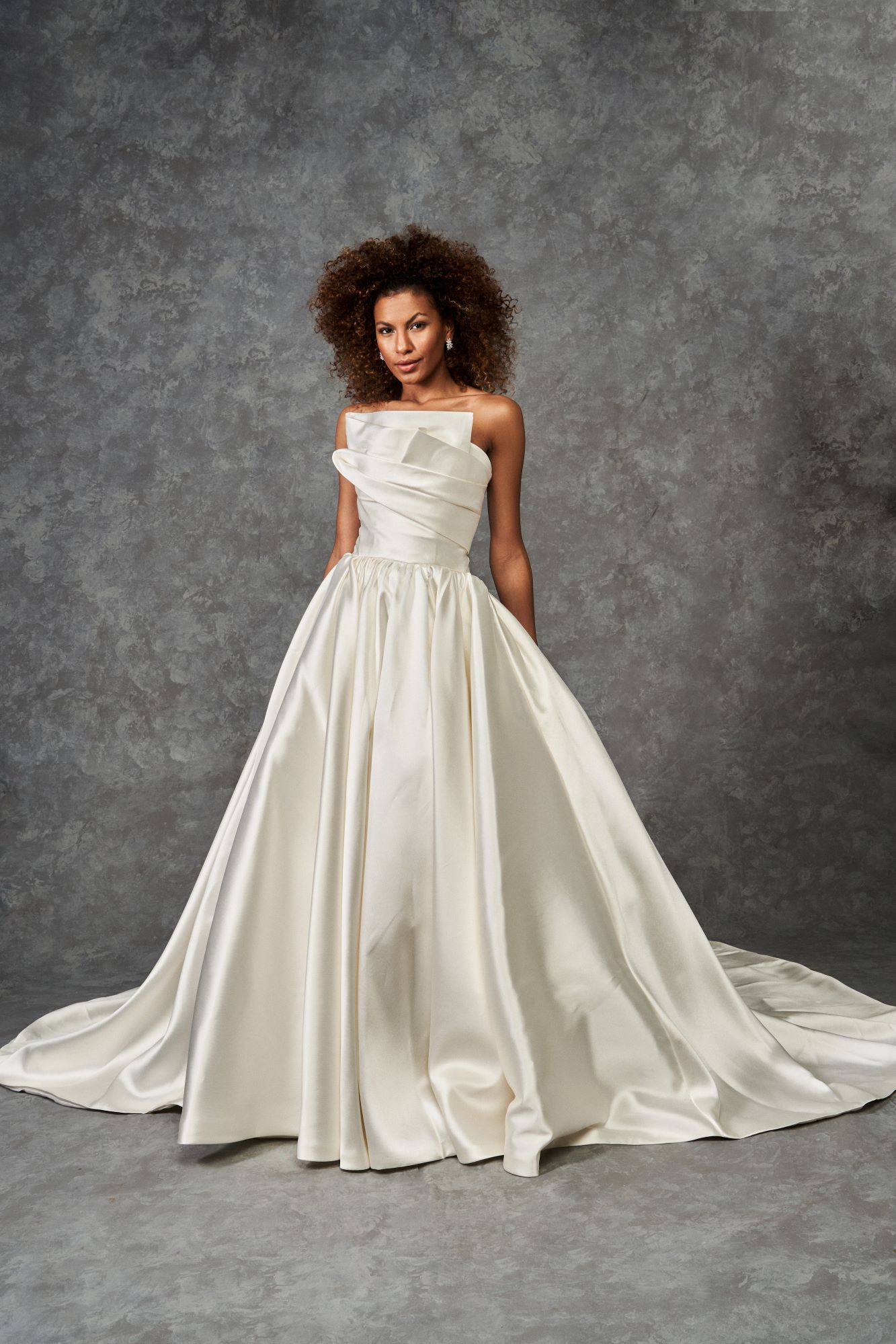 vestido de noiva com drapreado