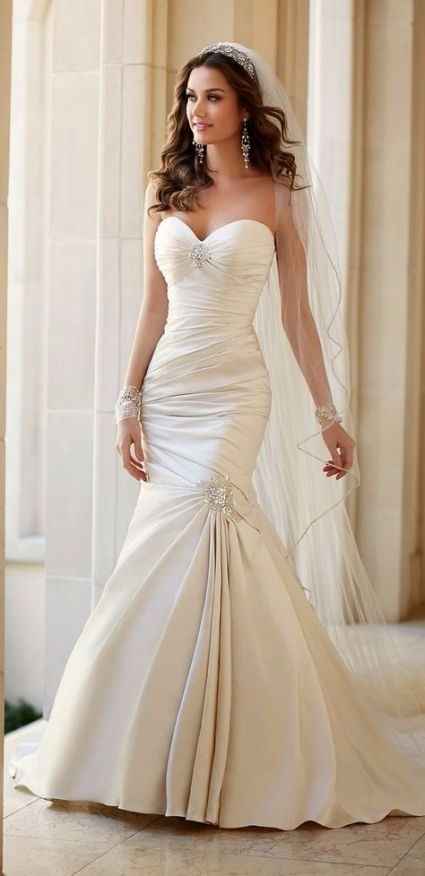 vestido de noiva com drapreado