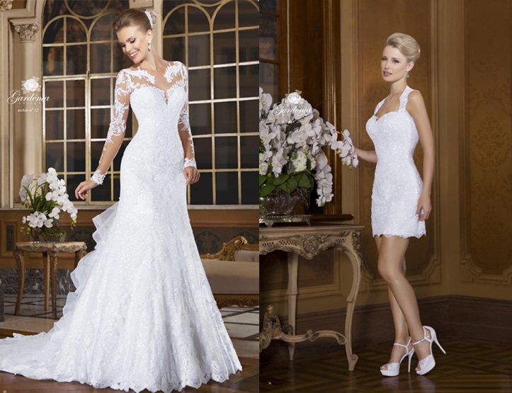 quanto custa um vestido de noiva com luvas